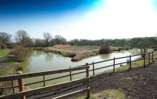 Photo of a small lake
